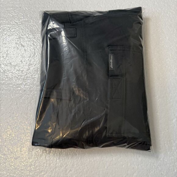 Eddie Bauer Tech Pants Mens 38x30 Gray Straight Nylon Blend Hiking Dad Outdoor - Picture 8 of 8